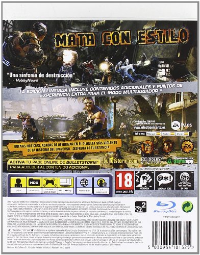 Bulletstorm EdicióN Limitada PS3 - PAL ESP - Nuevo Bulletstorm EdicióN Limitada PS3 - PAL ESP - Nuevo